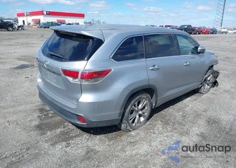 2016 Toyota Highlander Le Plus V6 z USA, uszkodzony, nr VIN 5TDZKRFH2GS186506